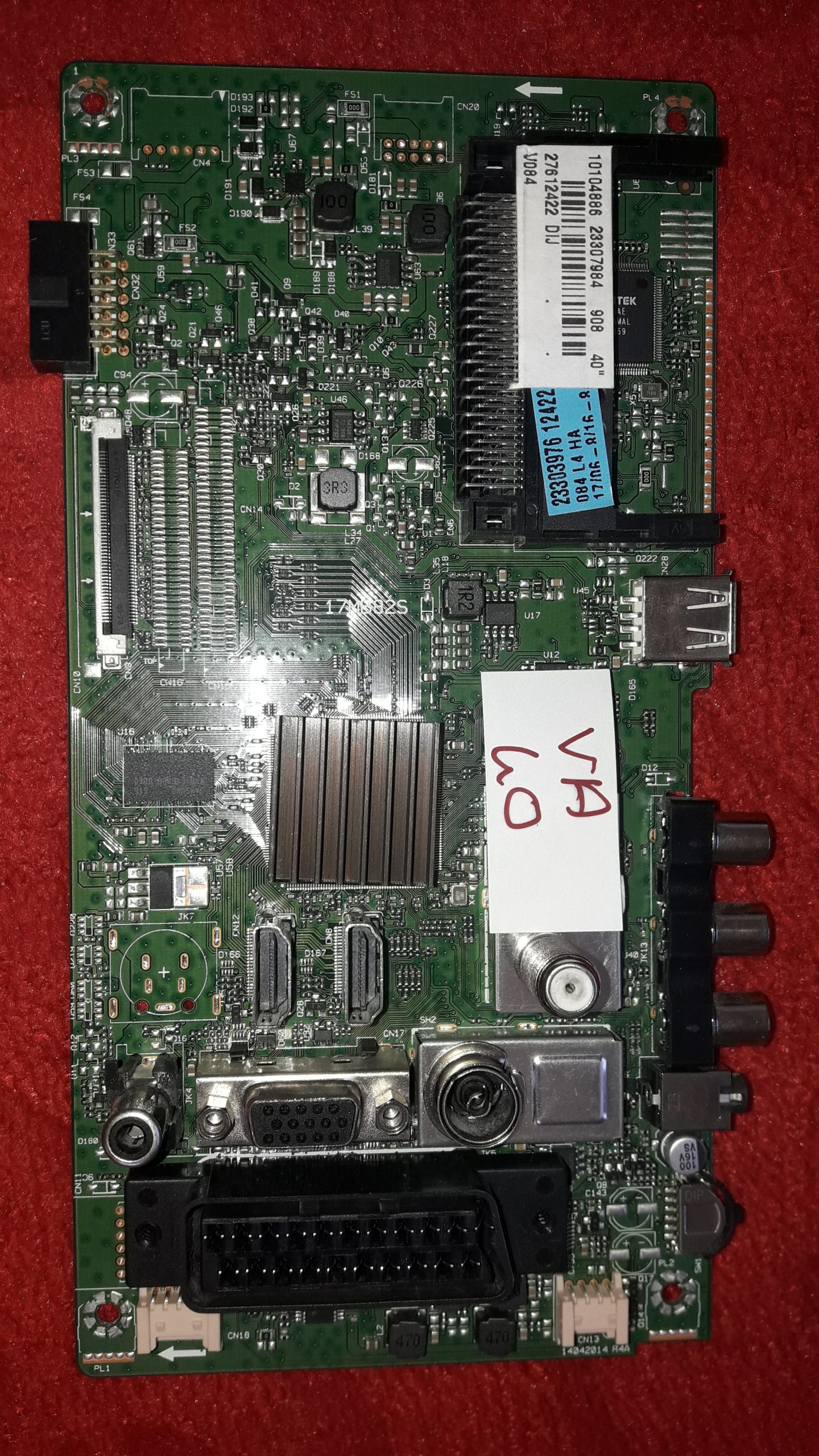 Carte Mère Universelle Vestel 17MB82S 40 - Pièce Détachée D'occasion Fonctionnelle
